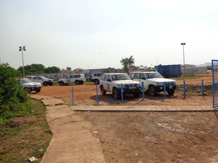 Base da ONU em Juba